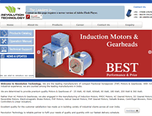 Tablet Screenshot of fhpgearedmotors.com